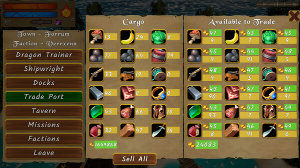 Pirate Dragons game for windows Pc 1