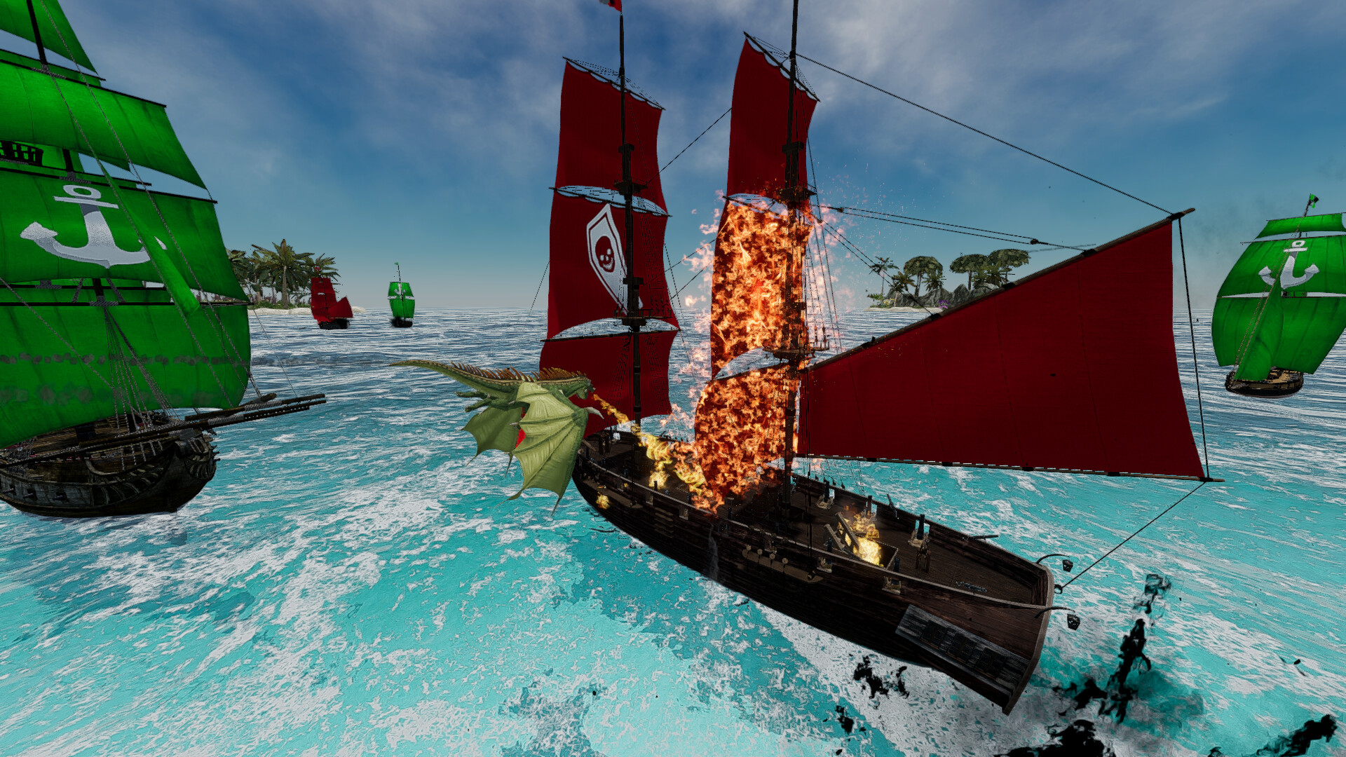 Pirate Dragons screenshot 1