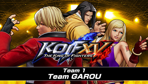 KOF XV DLC Characters Team GAROU