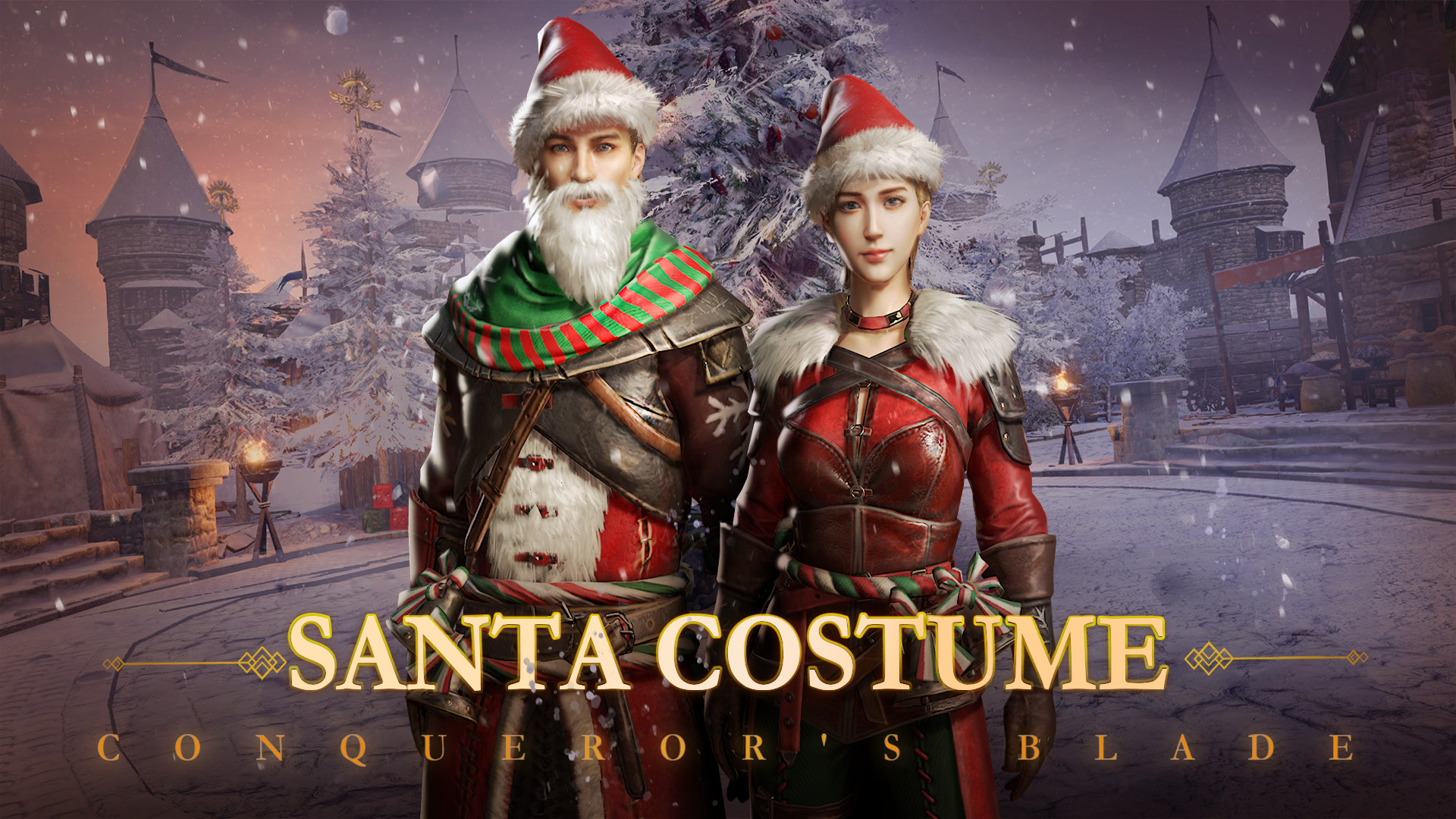 Conqueror's Blade-Santa Costume Featured Screenshot #1