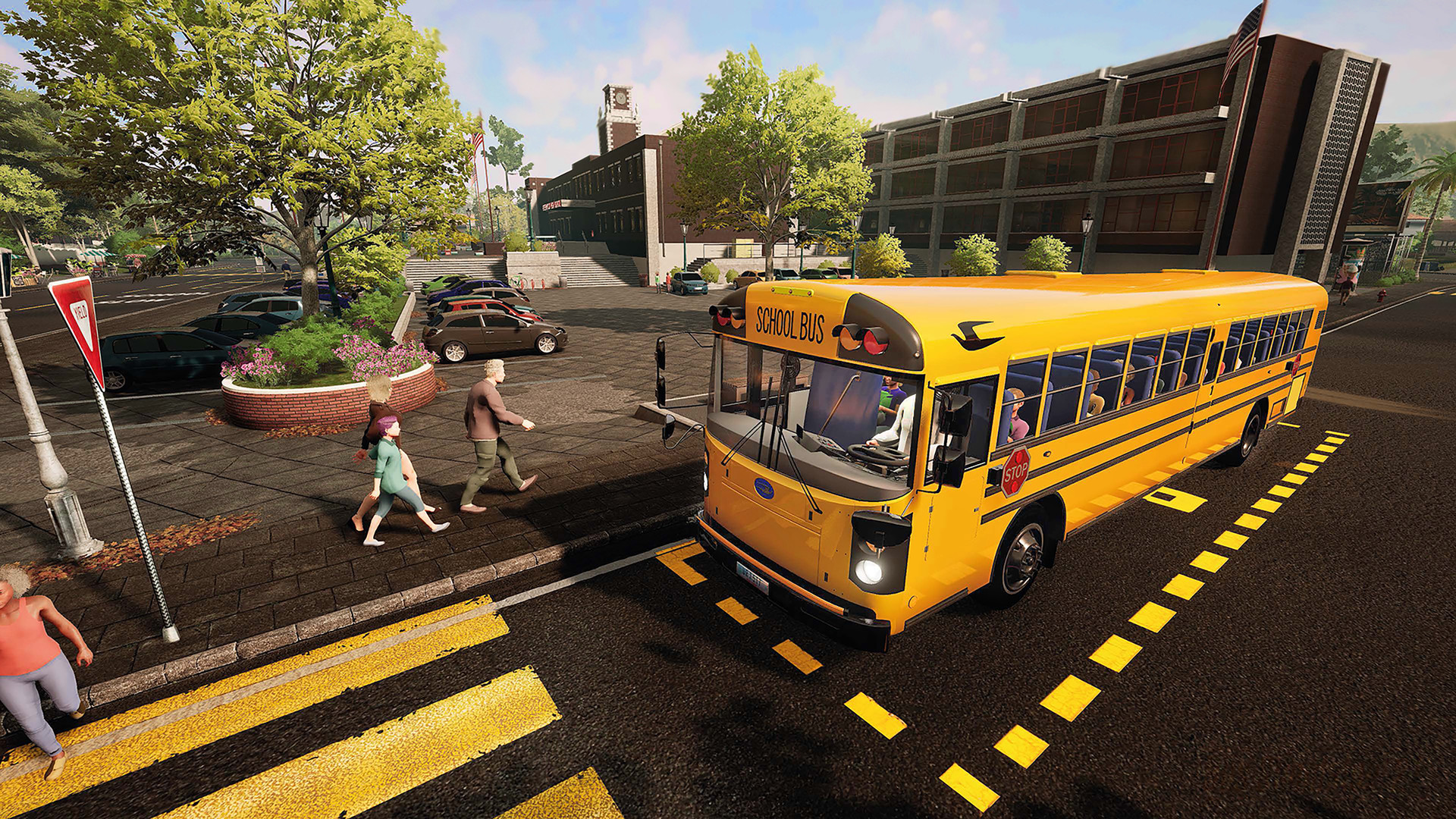 Bus Simulator 21 Next Stop - Official School Bus Extension screenshot screenshot 5