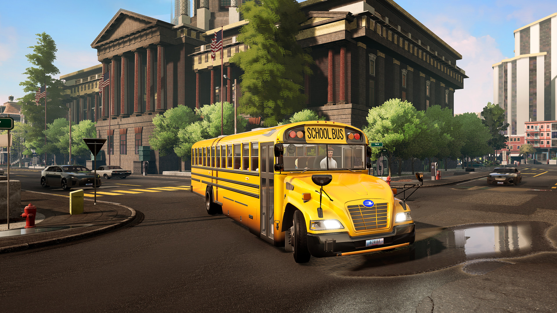 Bus Simulator 21 Next Stop - Official School Bus Extension screenshot screenshot 8
