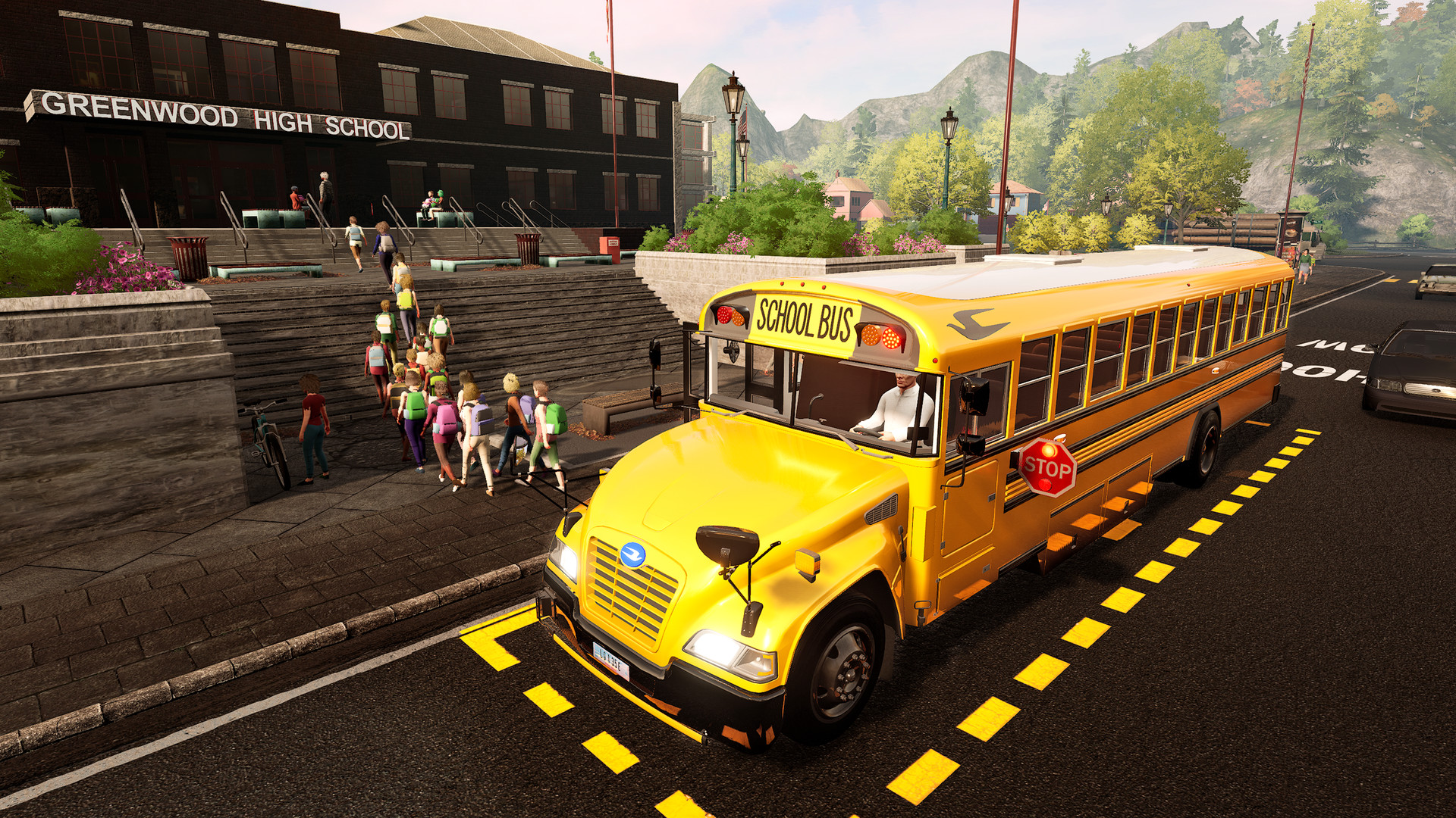 Bus Simulator 21 Next Stop - Official School Bus Extension screenshot screenshot 6