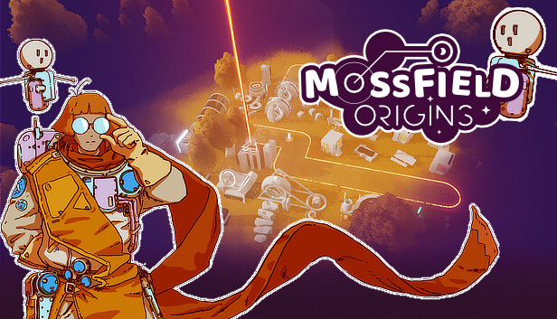 Capsule image of "Mossfield Origins" which used RoboStreamer for Steam Broadcasting