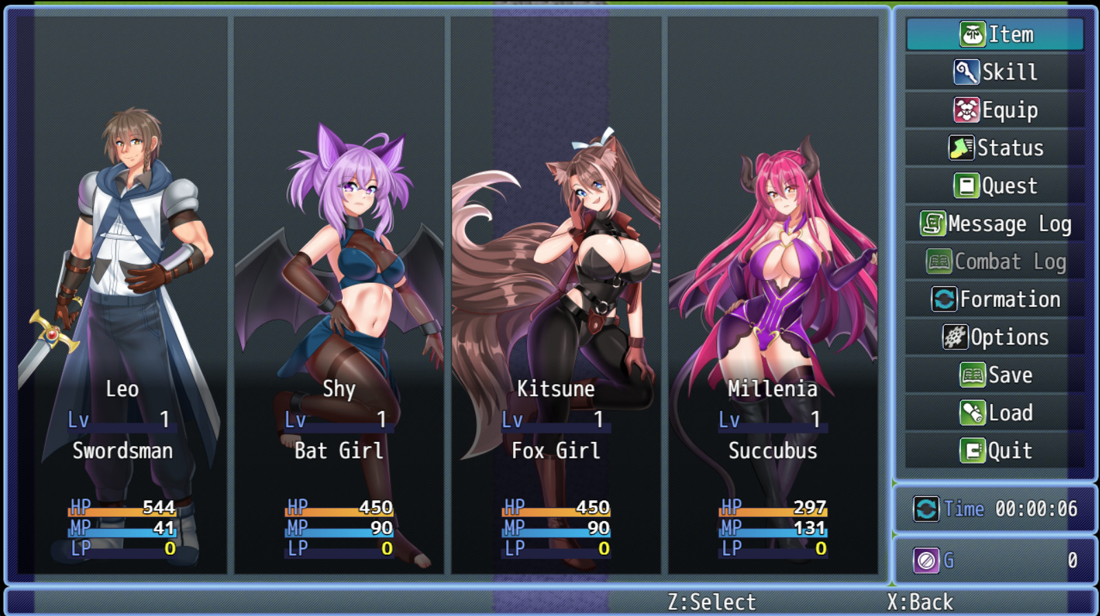 Monster Girl Invasion RPG screenshot screenshot 7
