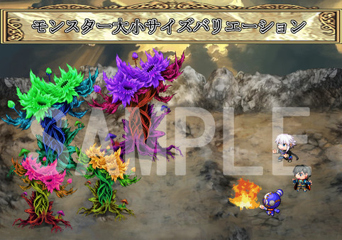 скриншот RPG Maker MV - NATHUHARUCA Fantasy RPG Monster Pack 3
