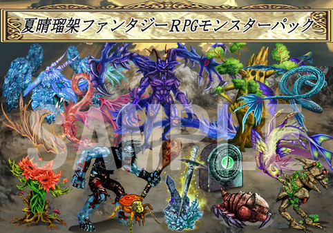 скриншот RPG Maker MV - NATHUHARUCA Fantasy RPG Monster Pack 1