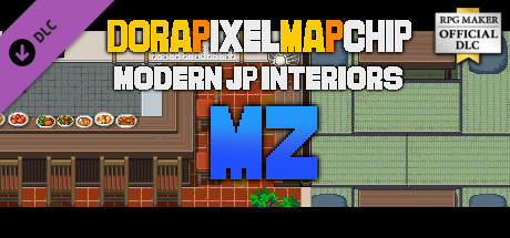 RPG Maker MZ - DorapixelMapChips - Modern JP Interiors banner