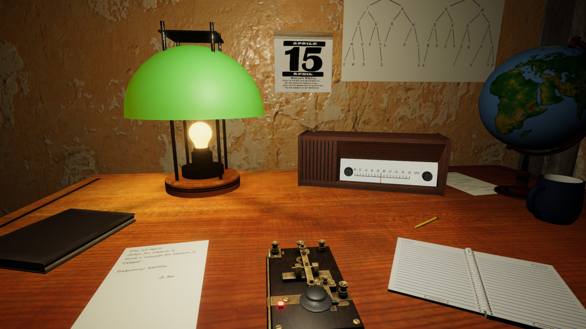 Radiotelegraphist screenshot 1