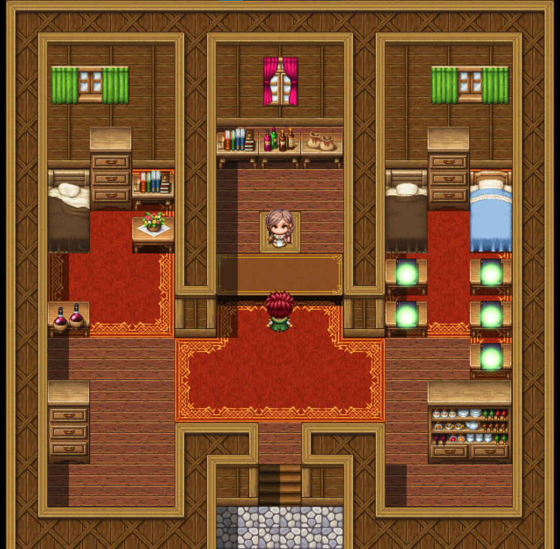 Item synthesis and dungeon exploration #11