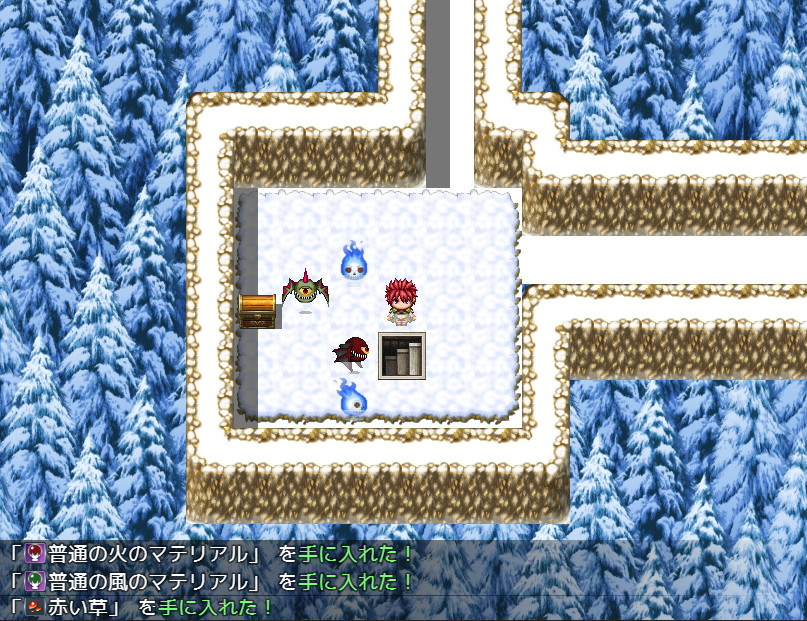 Item synthesis and dungeon exploration #6