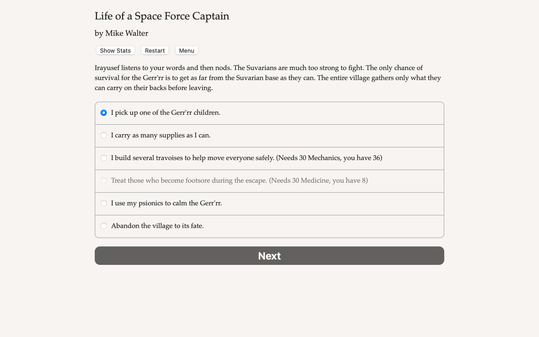 Life of a Space Force Captain Demo Featured Screenshot #1