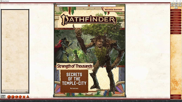 скриншот Fantasy Grounds - Pathfinder 2 RPG - Strength of Thousands AP 4: Secrets of the Temple-City 0