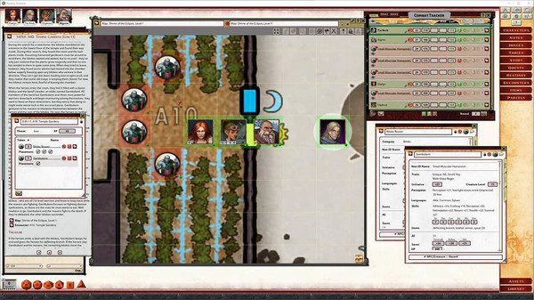 скриншот Fantasy Grounds - Pathfinder 2 RPG - Strength of Thousands AP 4: Secrets of the Temple-City 4