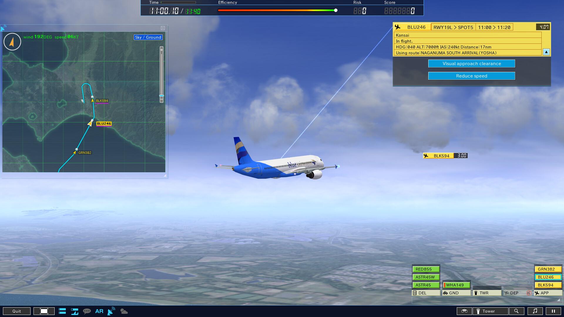 ATC4: Airport NEW CHITOSE [RJCC] screenshot screenshot 21