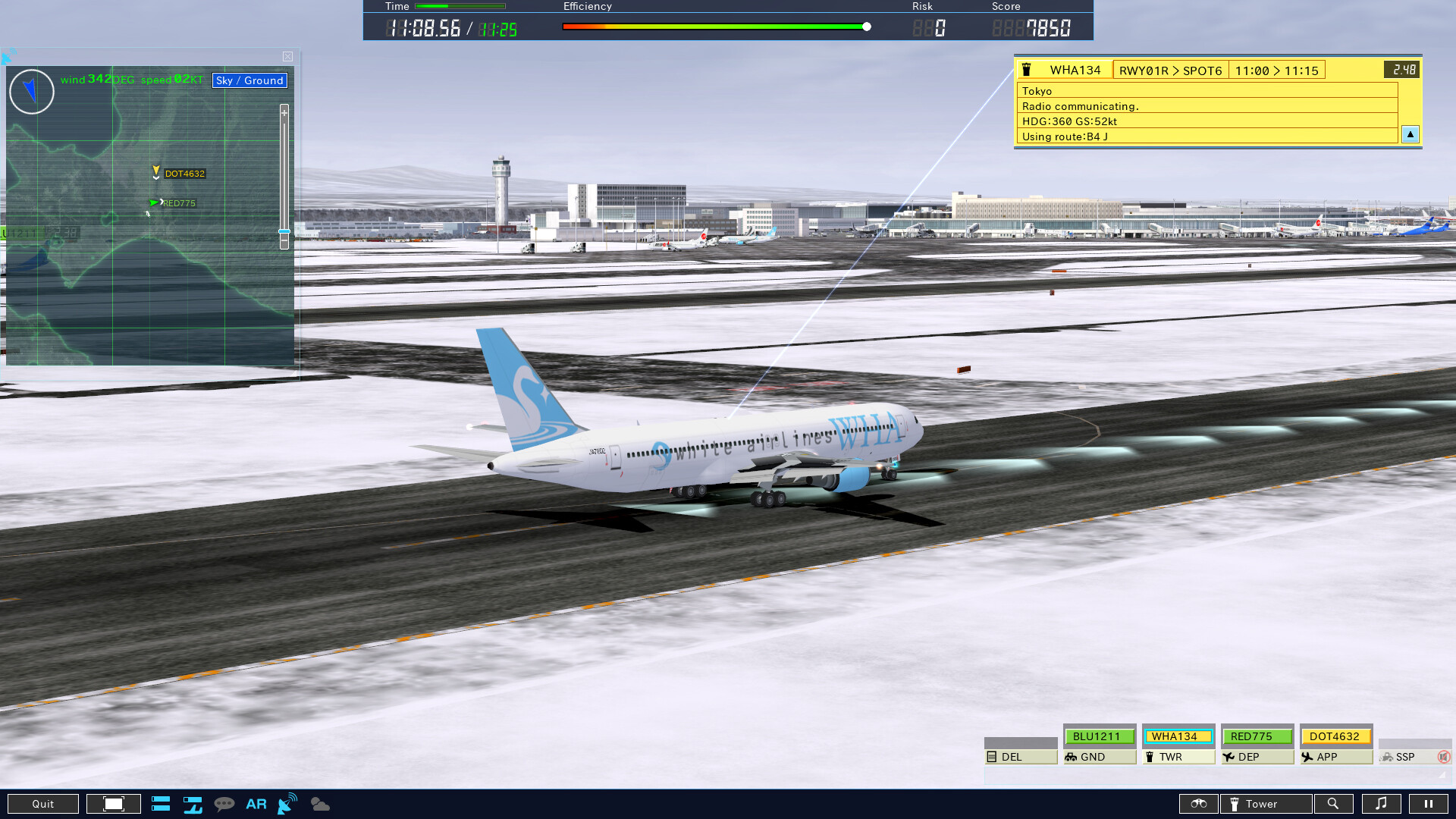 ATC4: Airport NEW CHITOSE [RJCC] #2