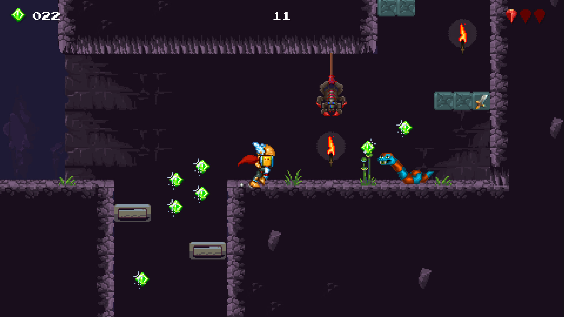 Tiny Thor é jogo de plataforma 16 bits e está disponível para PC