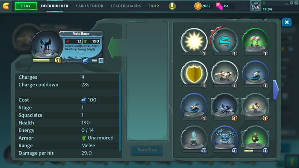 Screenshot of Crystal Clash