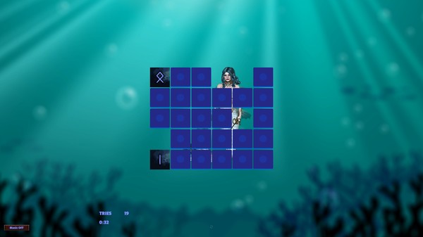 скриншот Memory Puzzle - Mystery Mermaids 2