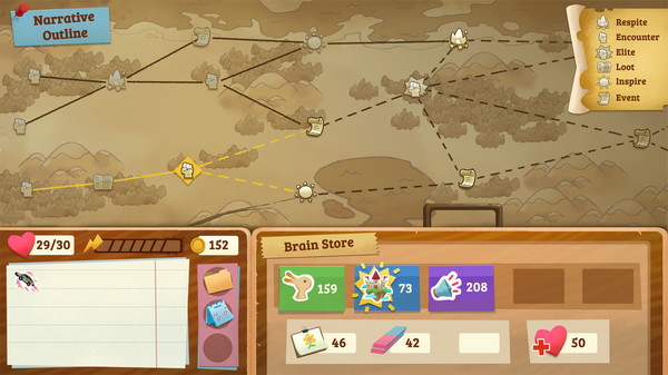 Writer's Block game for windows Pc 1