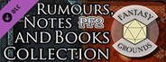 Fantasy Grounds - Rumours, Notes and Books Collection (Pathfinder 2E)