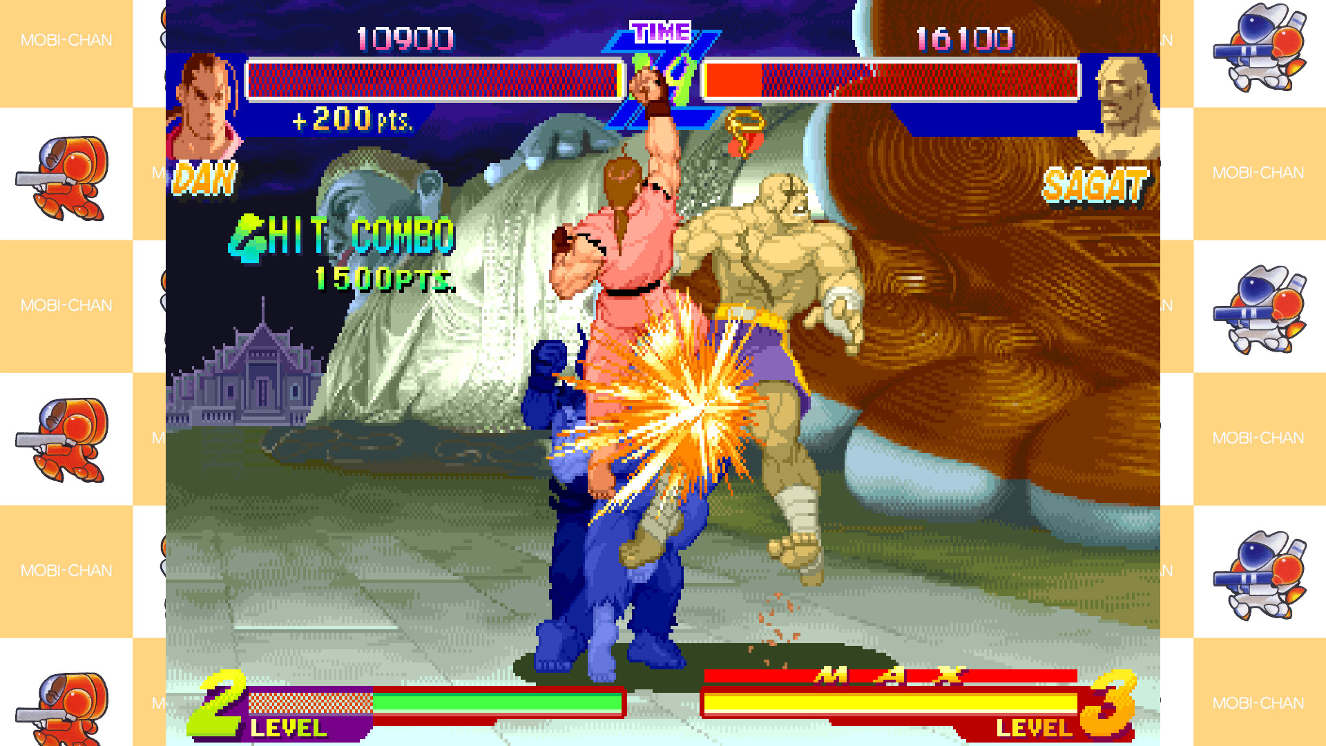 Jogue Street Fighter Alpha: Warriors Dreams, um jogo de Street fighter