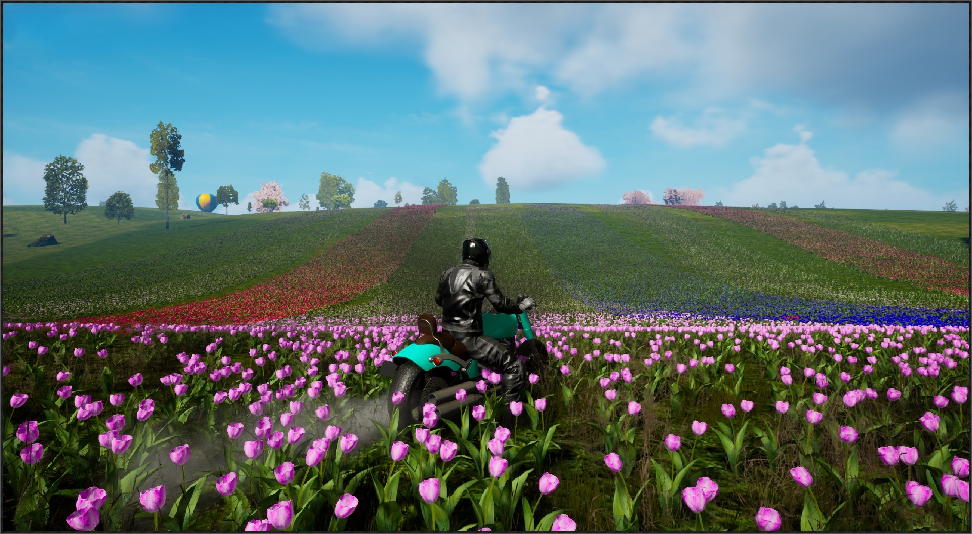 Motorcycle Travel Simulator screenshot 1