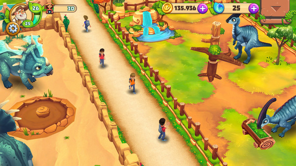 Скриншот из Dinosaur Park – Primeval Zoo