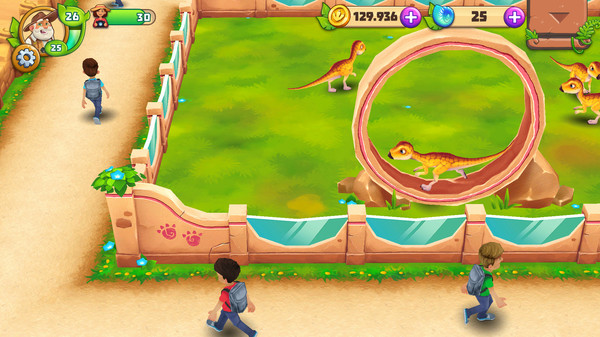 Скриншот из Dinosaur Park – Primeval Zoo