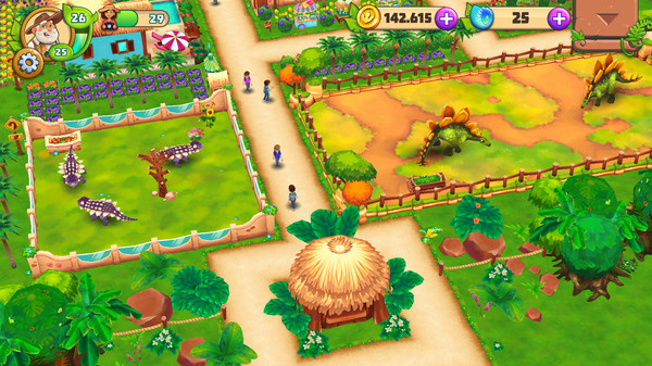 Скриншот из Dinosaur Park – Primeval Zoo