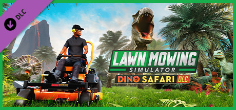 Lawn Mowing Simulator - Dino Safari banner image