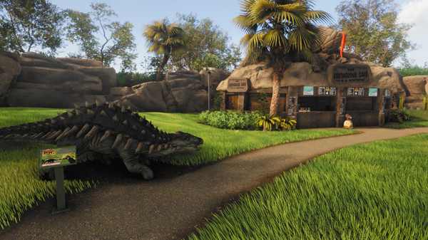 скриншот Lawn Mowing Simulator - Dino Safari Pack 2