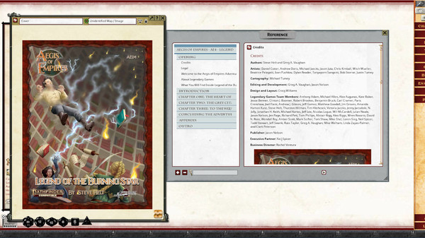 Fantasy Grounds - Aegis of Empires 4: Legend of the Burning Star (Pathfinder 2E)