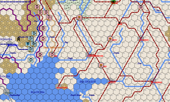 Скриншот из Panzers on the Steppe