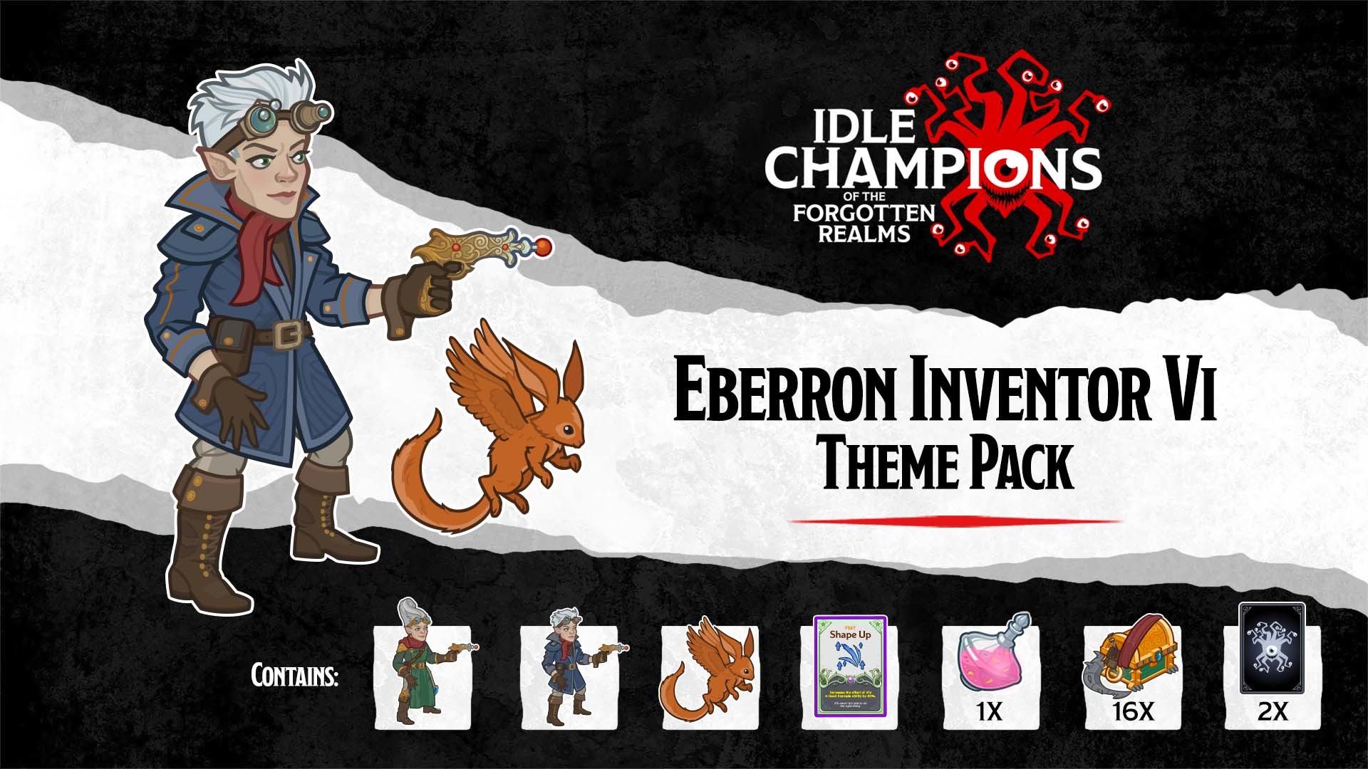 Idle Champions - Eberron Inventor Vi Theme Pack Featured Screenshot #1