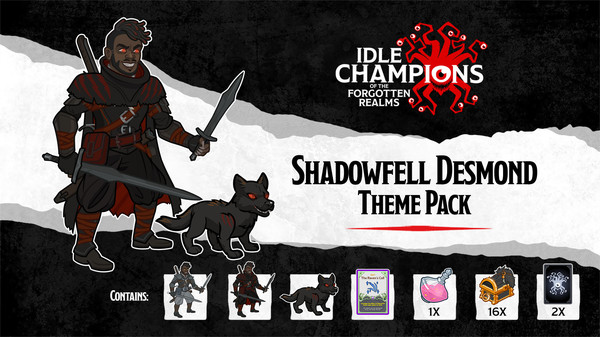 Idle Champions - Shadowfell Desmond Theme Pack