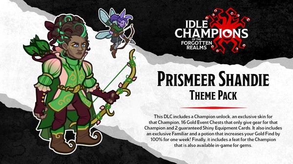 скриншот Idle Champions - Prismeer Shandie Theme Pack 1