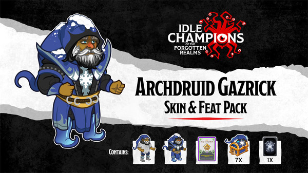 Idle Champions - Archdruid Gazrick Skin & Feat Pack