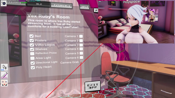 Скриншот из LewdTube Studio