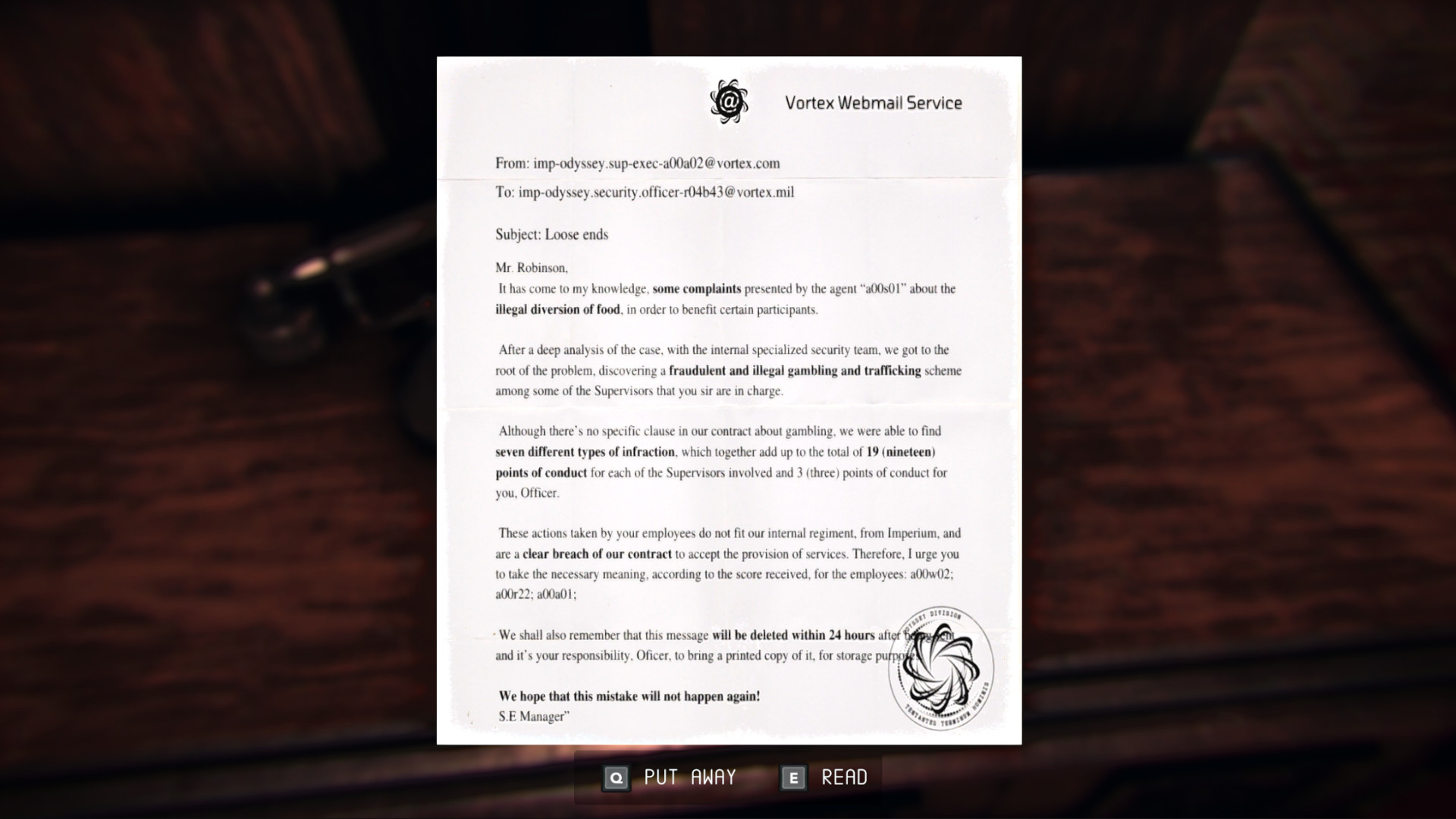 The First Odyssey #4