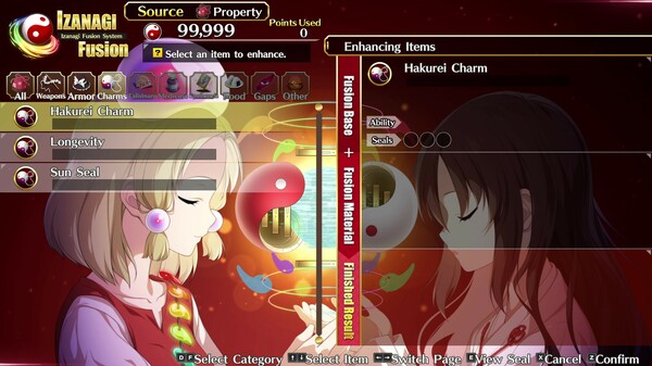 Touhou Genso Wanderer -FORESIGHT- game for windows Pc 1