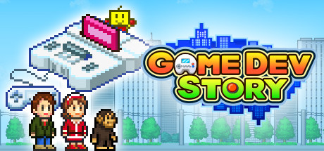 Steam header art for Game Dev Story