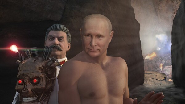 Скриншот из CyberPutin 2033