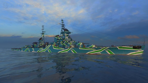 World of Warships — New Year Camo Collection