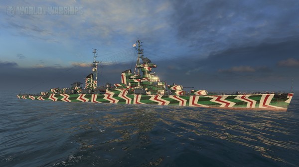World of Warships — New Year Camo Collection