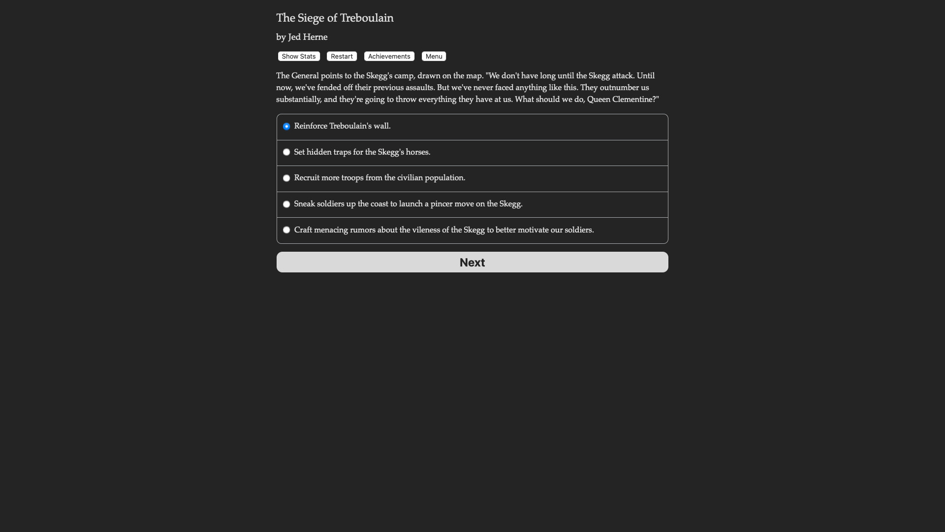 Siege of Treboulain Demo #2