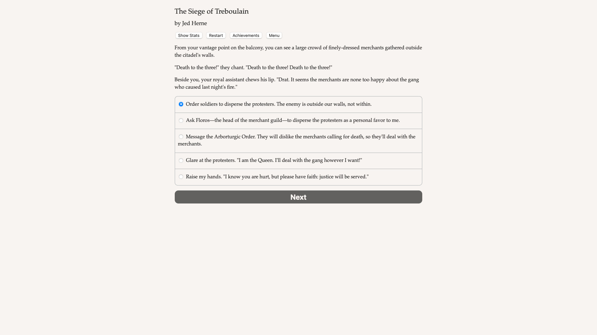 Siege of Treboulain Demo #5