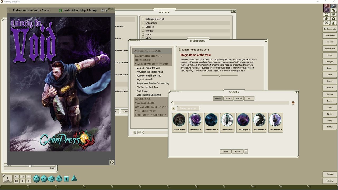 Fantasy Grounds - Embracing the Void #0
