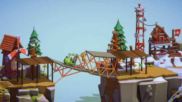 Скриншот из Poly Bridge 3