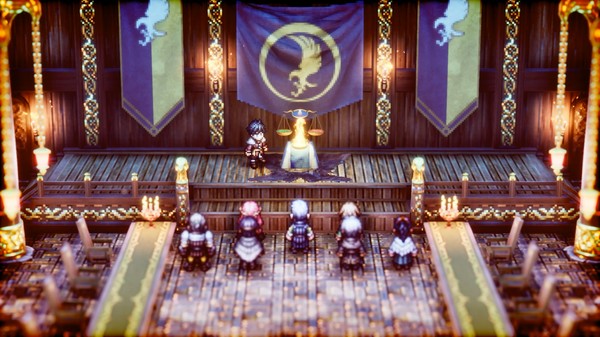 TRIANGLE STRATEGY game for Linux 1